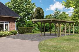 Einzelcarport KARIBU "»Classic 3 SET«