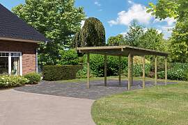 Einzelcarport KARIBU "»ECO 2« Variante A,