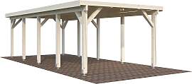 Einzelcarport PALMAKO "Karl", beige
