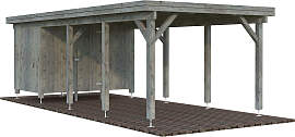 Einzelcarport PALMAKO "Karl mit