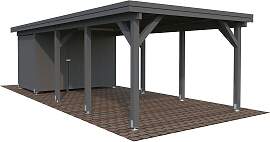 Einzelcarport PALMAKO "Karl mit