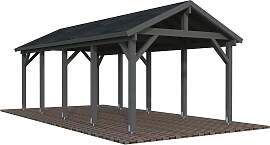 Einzelcarport PALMAKO "Robert",