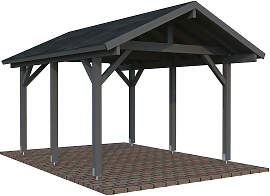 Einzelcarport PALMAKO "Robert",