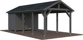 Einzelcarport PALMAKO "Robert mit