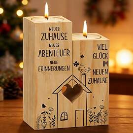 Einzugsgeschenke für Zuhause, Kerzenhalter als