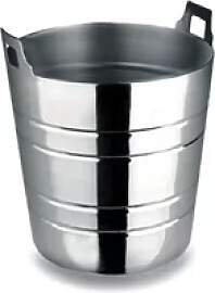 Eiskübel aus Edelstahl Lacor 20 cm