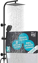 EISL EASY DELUXE Duschset schwarz, Duschsystem