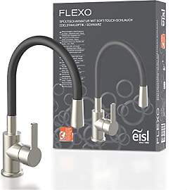 EISL Flexo Edelstahl/Schwarz Flexible