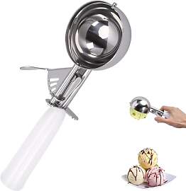 Eislöffel Portionierer, Eisportionierer 8cm,