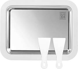 Eisplatte Eis Rolls Maker 22.5x17.5x3.5cm Ice