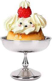 Eisschalen Edelstahl Dessertschale, Eisbecher Ø