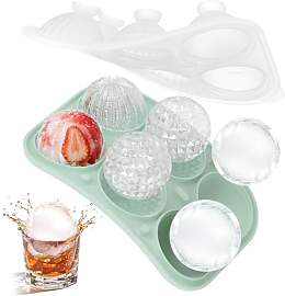 Eiswürfelform Groß-5cm, BPA-Frei Silikon
