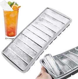 Eiswürfelform Silikon, 10 Fächer Silikonform