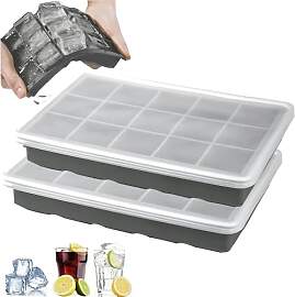 Eiswürfelform Silikon Eiswürfelbehlter mit