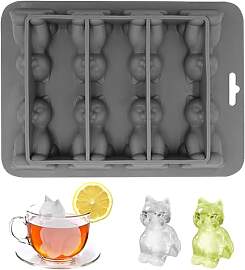 Eiswürfelform Silikonform Katze Eiswürfelform