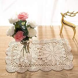 Eiyye Placemats Baumwolle Rechteckig Place mats