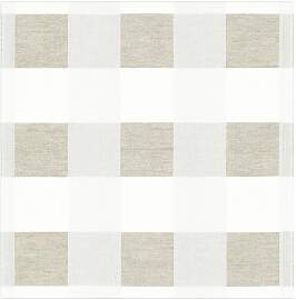 Ekelund Linneväveri Schack Serviette 35 x 35cm