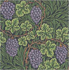 Ekelund Linneväveri Vine Serviette 35x35 cm Grün