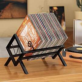 EKNITEY Schallplatten Aufbewahrung für 80–100