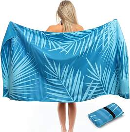 ELAKIRI Strandtuch Mikrofaser 90x180cm -