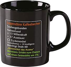 Elbenwald Legendärer Kaffeebecher Tasse Level 60
