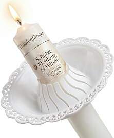 ELBKAISER - Tropfschutz für Kommunionkerze &