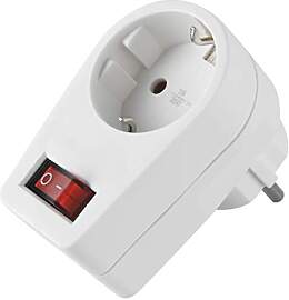 Electraline 55073, 1-fach Adapter (16A) mit