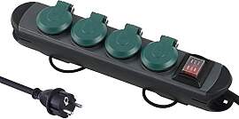 Electraline 62185 Professionelle Steckdosenleiste