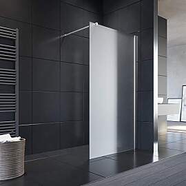 ELEGANT 110x200 cm Walk-In Dusche mit Stabilisator 