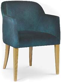 Eleganter Polsterstuhl mit Armlehnen RAJA