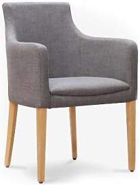 Eleganter Polsterstuhl NINA 2 mit Armlehnen