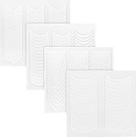 Elegaperma 6480 Stück French Nails Schablone,