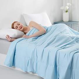 Elegear Kühldecke Kühlende Sommerdecke,