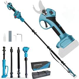 Elektrische Gartenschere 30 mm, 2 in 1 Elektrische 
