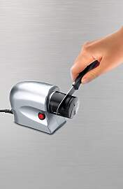 Elektrischer Messerschärfer, Silber, Größe