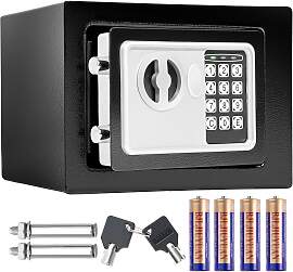 Elektronischer Safe Tresor mit Schlüssel inkl.