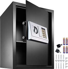 Elektronischer Safe Tresor mit Schlüssel und