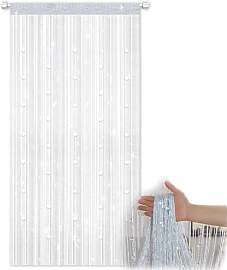 ElevaPulse Fadenvorhang Balkontür 100x200cm -