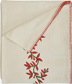 Elira Baumwolltischdecke 170x250 Cm Granat - Sklum