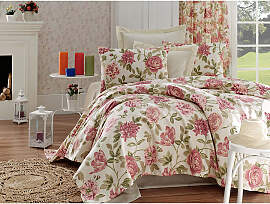 Elizabed - Tagesdecke "Care" in Beige/
