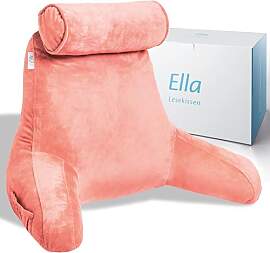Ella Lesekissen für Bett und Sofa mit Abnehmbarer 