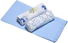 Ellepi Disney Musselin-Tücher aus Bio-Baumwolle,