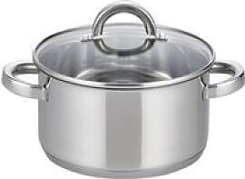 ELO Basic Fleischtopf silber Edelstahl D: ca. 16 cm