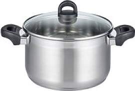 ELO Basic Fleischtopf silber Edelstahl D: ca. 24 cm