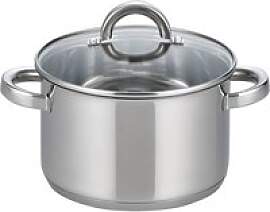 ELO Basic Fleischtopf silber Edelstahl D: ca. 24 cm