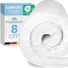 ELONEO Komfortschaum Matratzen Topper 200x200cm