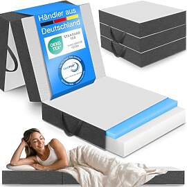 ELONEO Premium Visco Klappmatratze 90x200 cm,