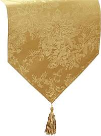 Elrene Home Fashions Poinsettia Elegance