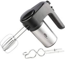 Elta Handmixer HM-4001E Edelstahl schwarz