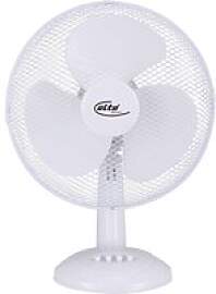 Elta Tischventilator TVT-30.2 weiß Metall